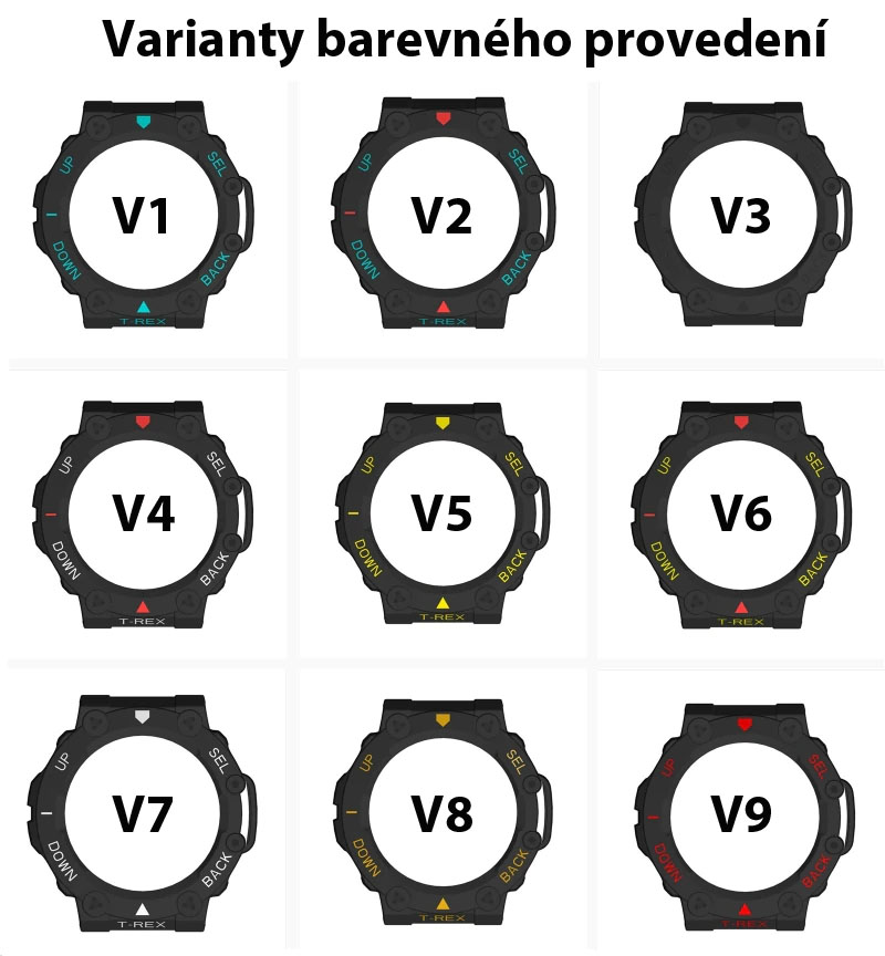 kryt na hodinky amazfit T-REX 2 -10